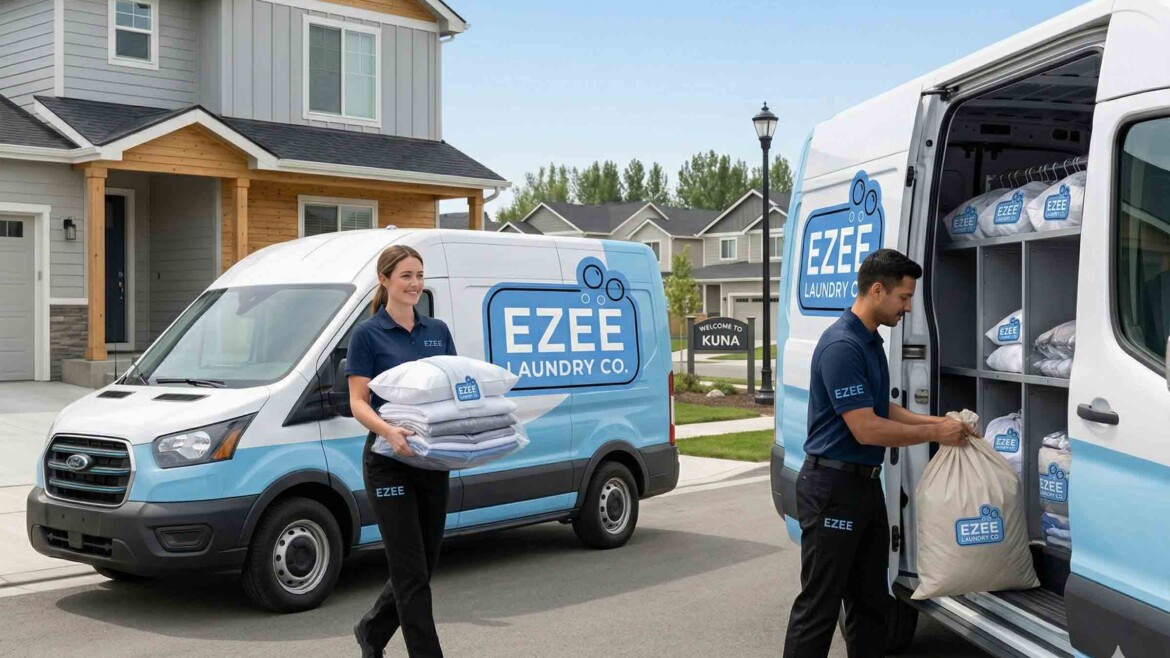 We Pick Up & Deliver Your Laundry